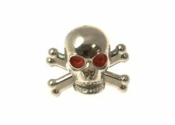 Cheap 🔔 Mon Ster Skull & Bones Valve Stem Cap ✨